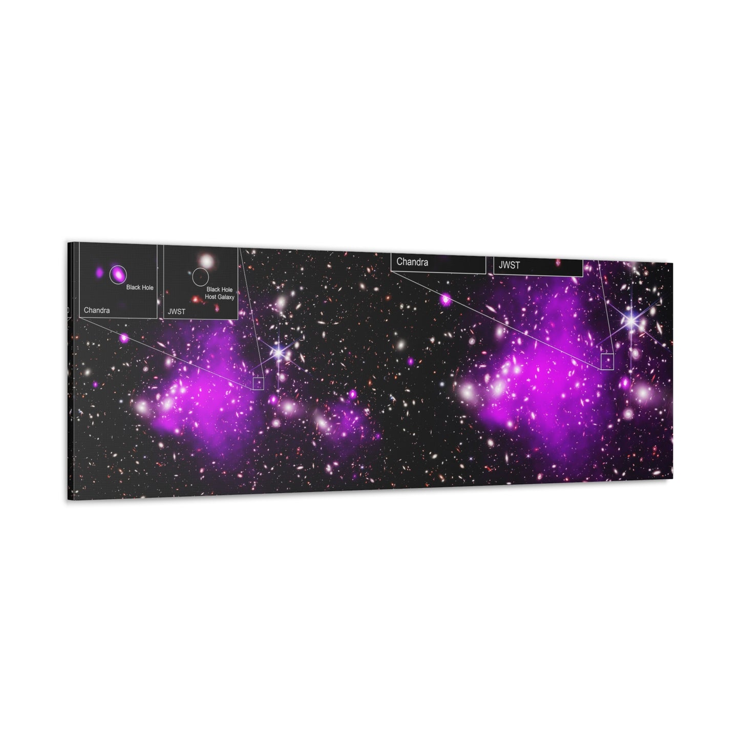 Explore the Cosmic Depths: Cosmos Series 8 Canvas Print