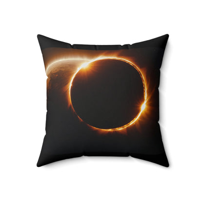 Solar Eclipse Pillow: Add Cosmic Flair to Your Home Decor  $19.99