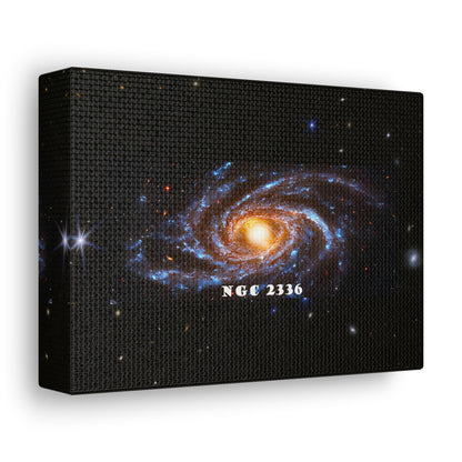 Gaze into the Galaxy: NGC2336 Cosmos Canvas Print