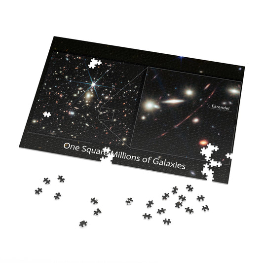 Worlds Without End! Millions of Galaxies Jigsaw Puzzle ( 500,1000-Piece)
