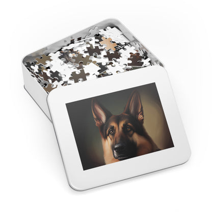 GERMAN SHEPHERD EYES Jigsaw Puzzle  Jigsaw Puzzle ( 252, 500,1000-Piece)