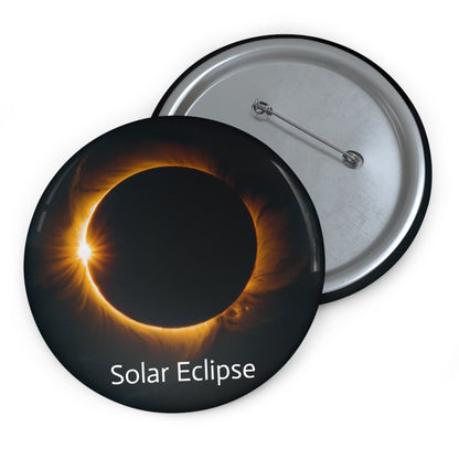 Wear the Cosmos: Solar Eclipse Buttons $3.99 THIS WEEK! LIMITED QUANTITY!