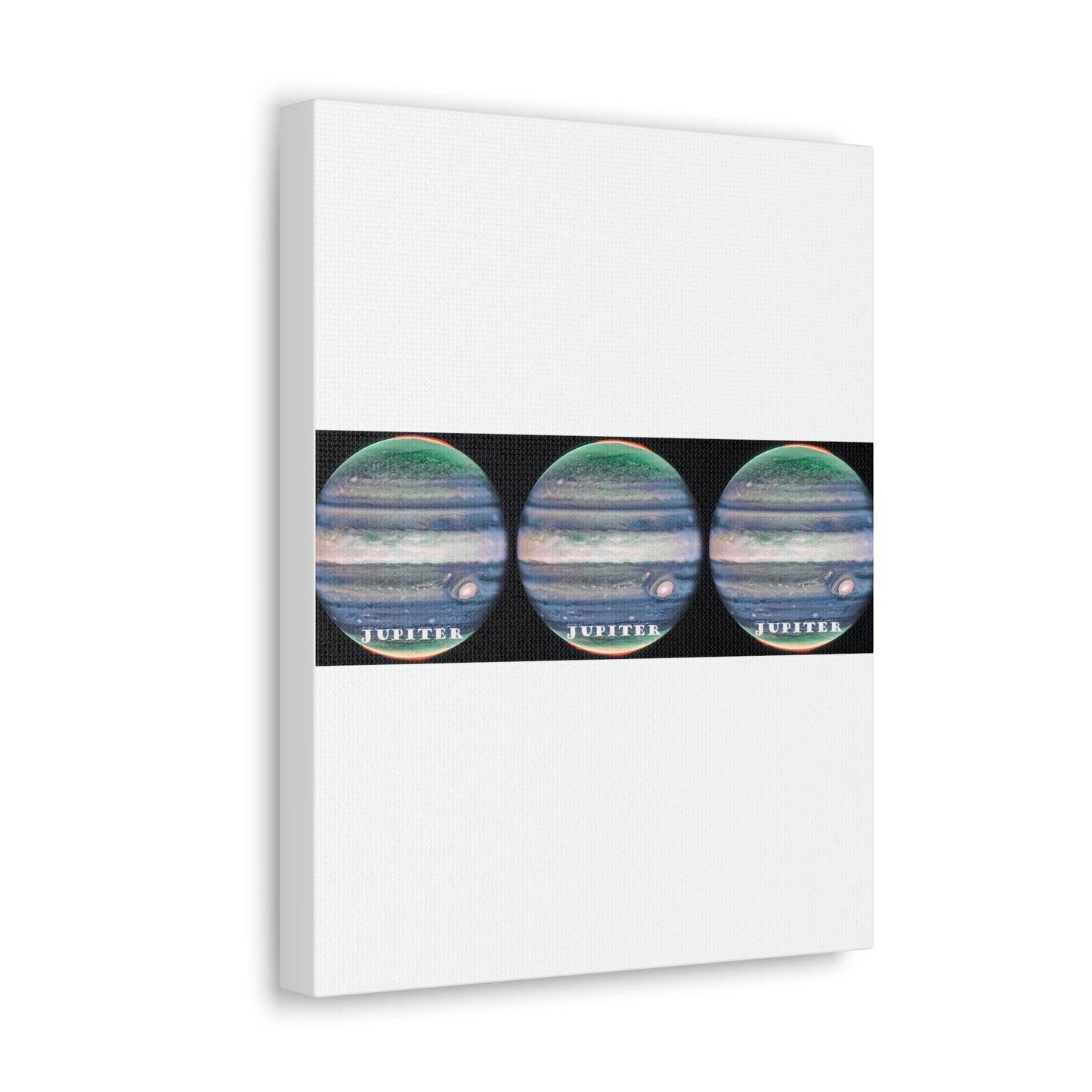 Unveiling Jupiter's Majesty: Cosmos Series Canvas Print