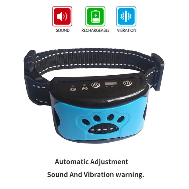 Ultrasonic Anti-Bark Dog Training Collar - Gentle, Effective Bark Control