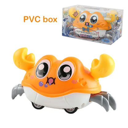 Time To Meet Your Baby's New Scuttling Sidekick! Interactive Crawling Crab Toy