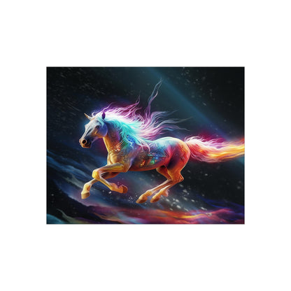 Unleash the Magic: "The Magic Pony" Foam Board Print