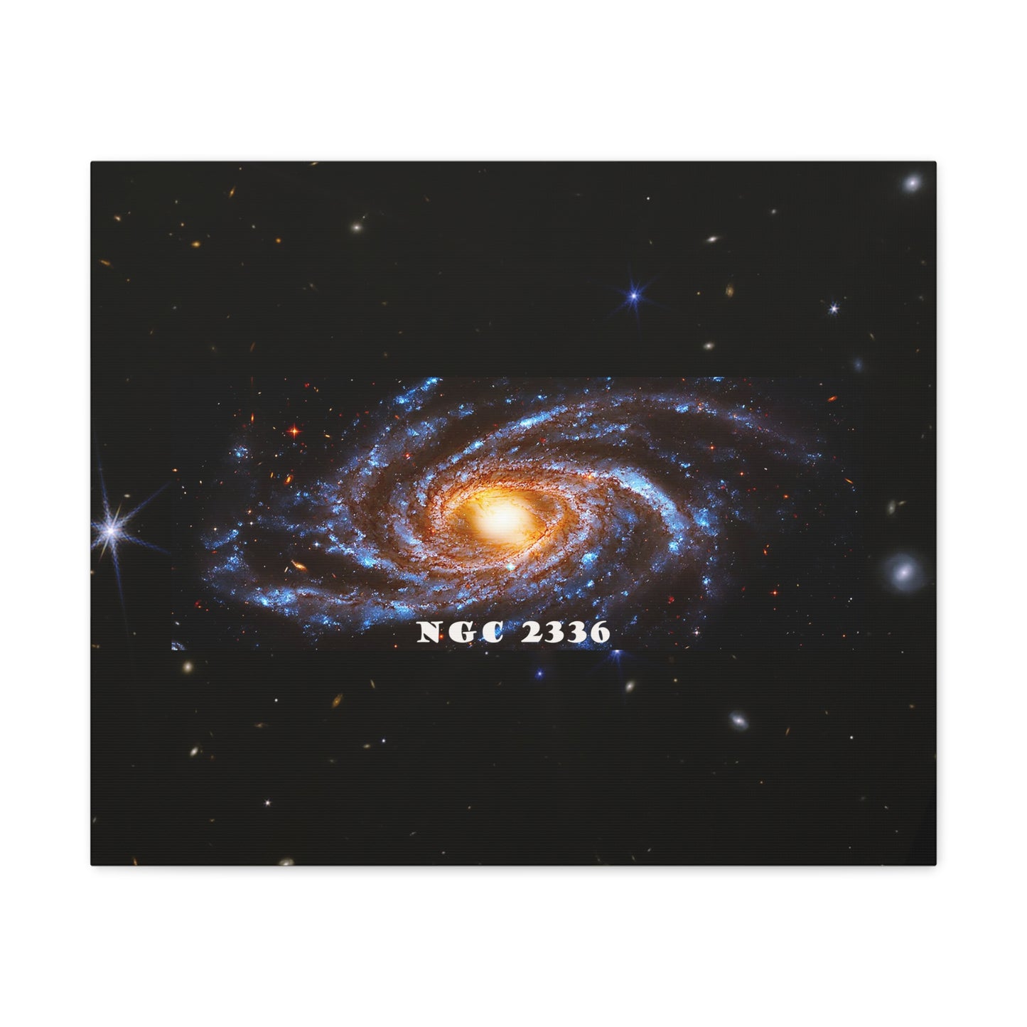 Gaze into the Galaxy: NGC2336 Cosmos Canvas Print