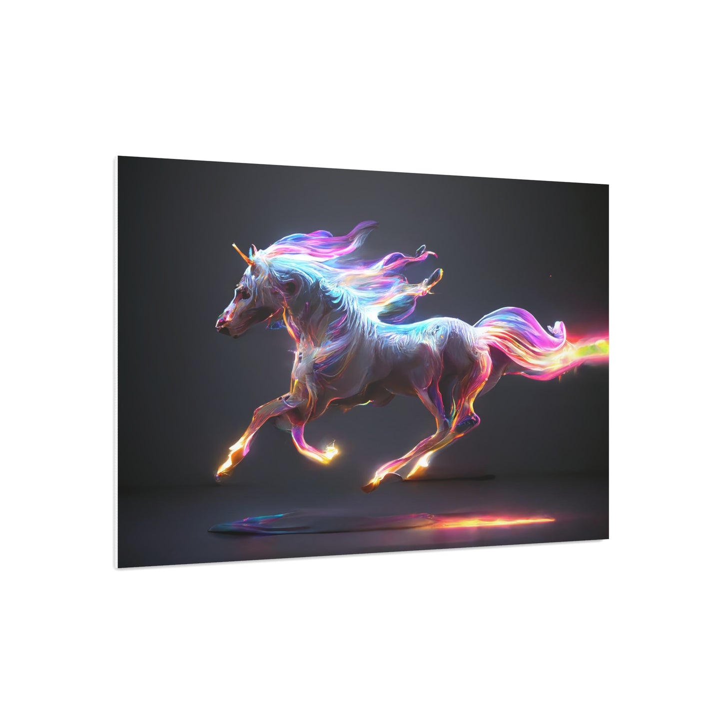 "The Magic Pony" Foam Board Print