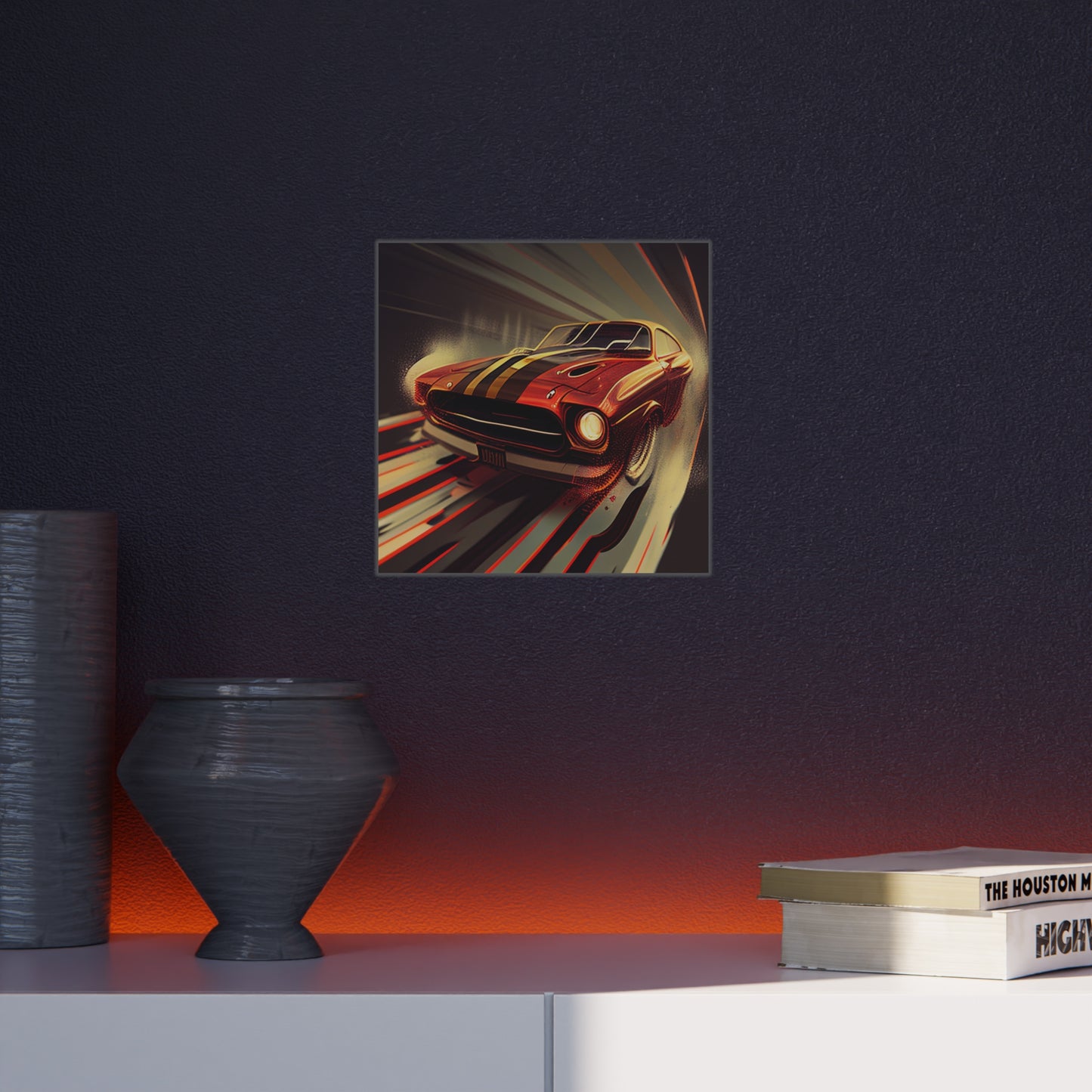 Rev Your Walls: Customizable Car Art Foam Board Prints