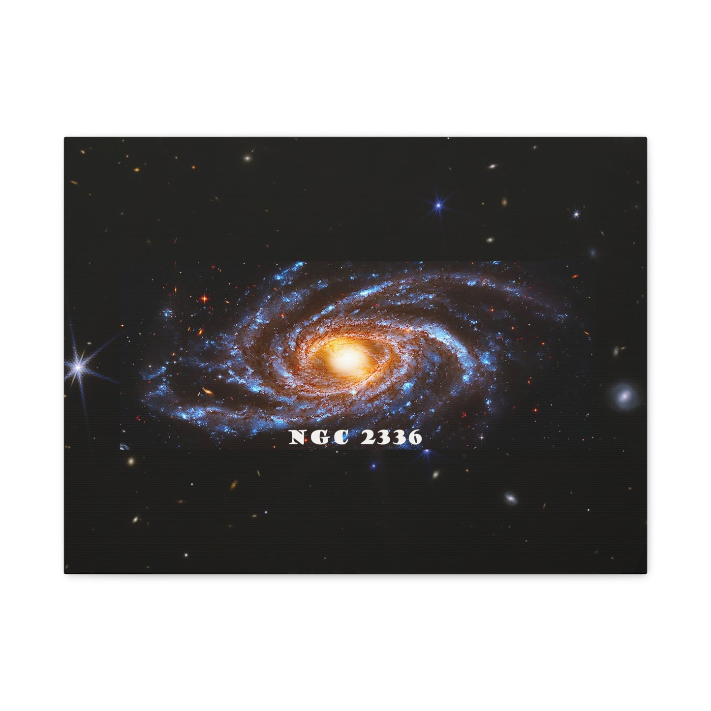 Gaze into the Galaxy: NGC2336 Cosmos Canvas Print