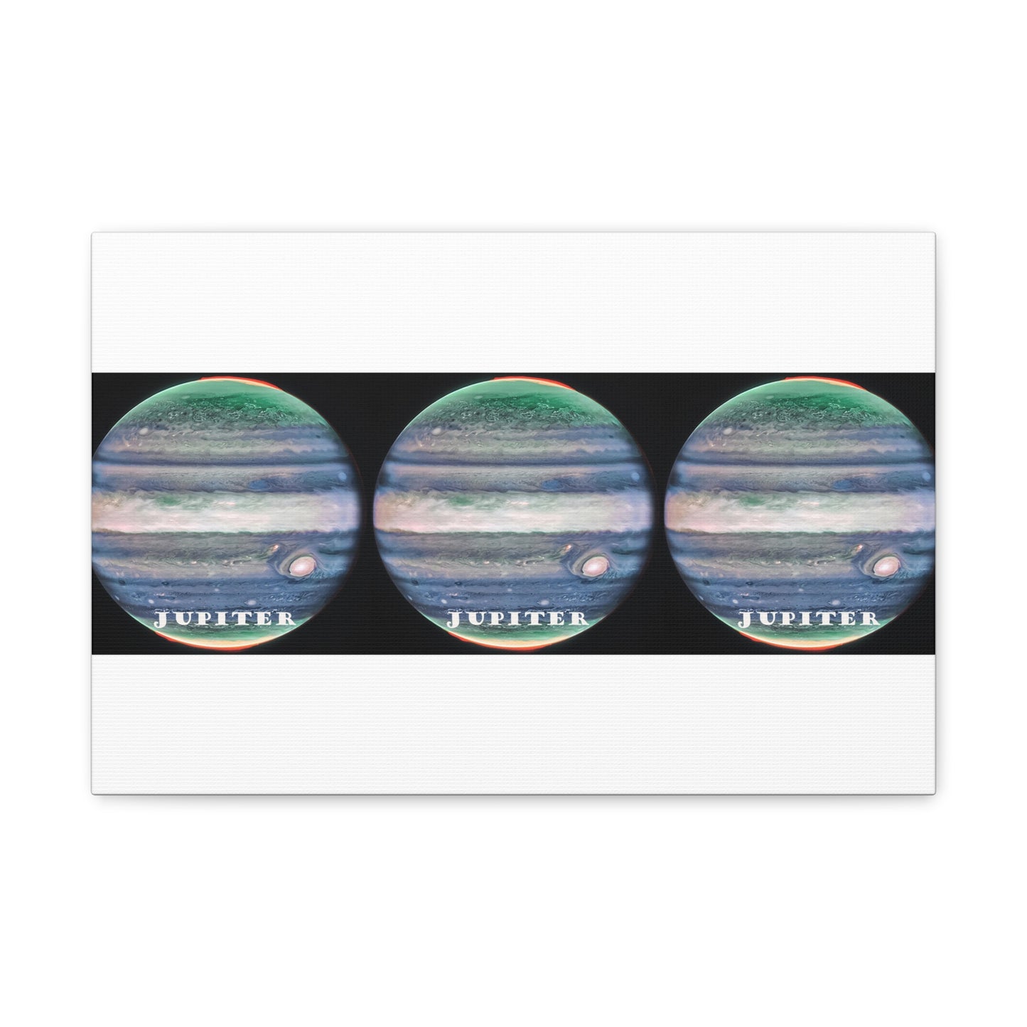 Unveiling Jupiter's Majesty: Cosmos Series Canvas Print