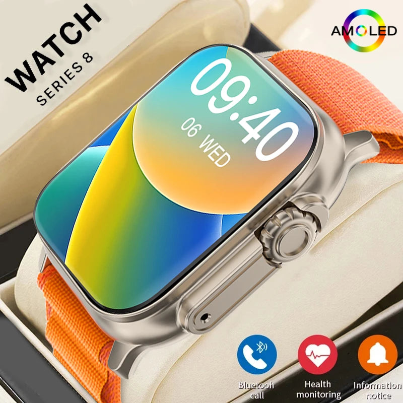 T900 Ultra2 Smartwatch: 2024 Upgrade, Large Screen, NFC & More