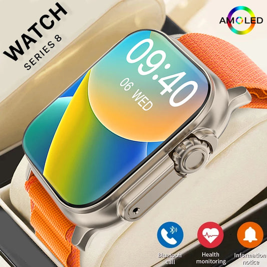 T900 Ultra2 Smartwatch: 2024 Upgrade, Large Screen, NFC & More