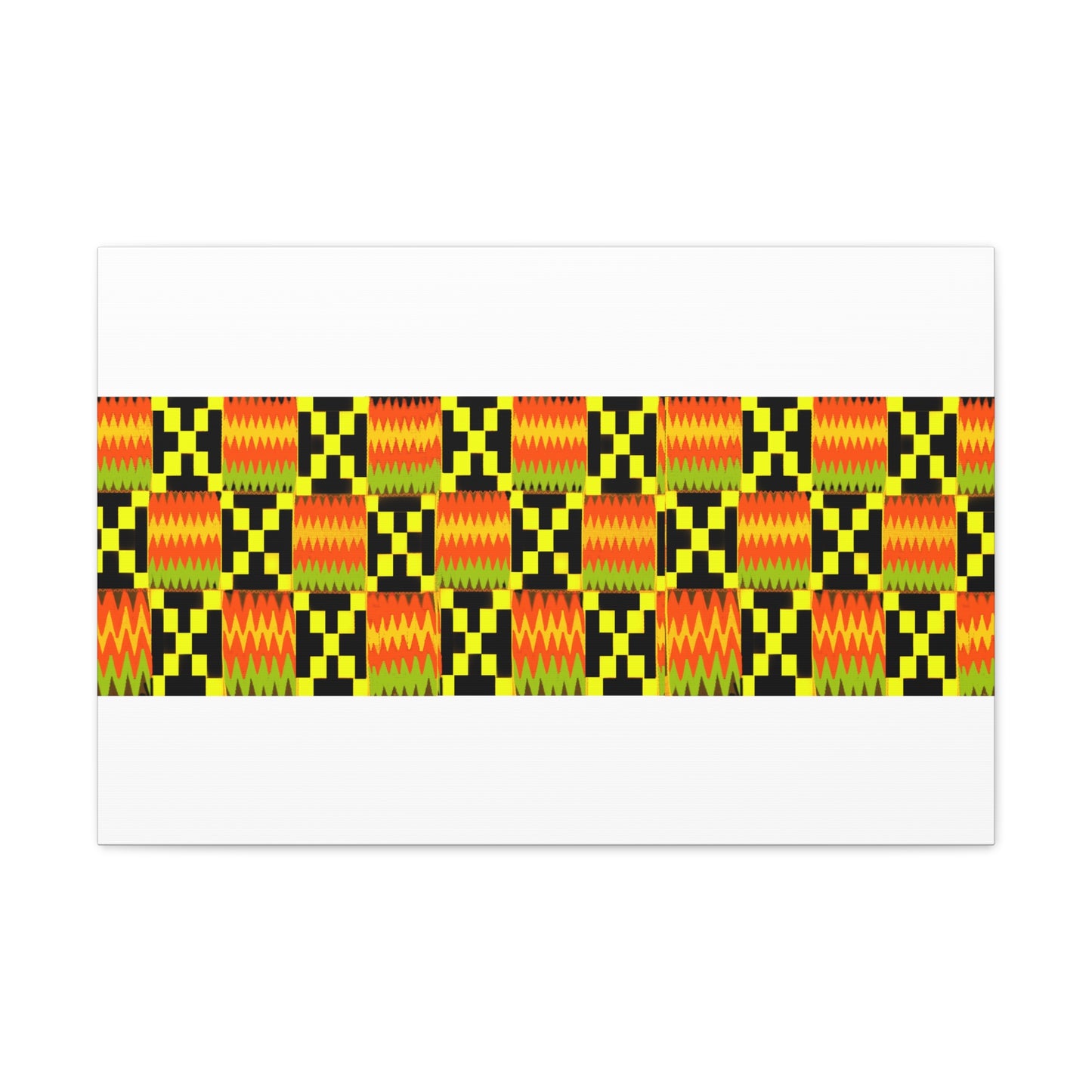 Kente Canvas Art: Bring African Heritage to Your Walls