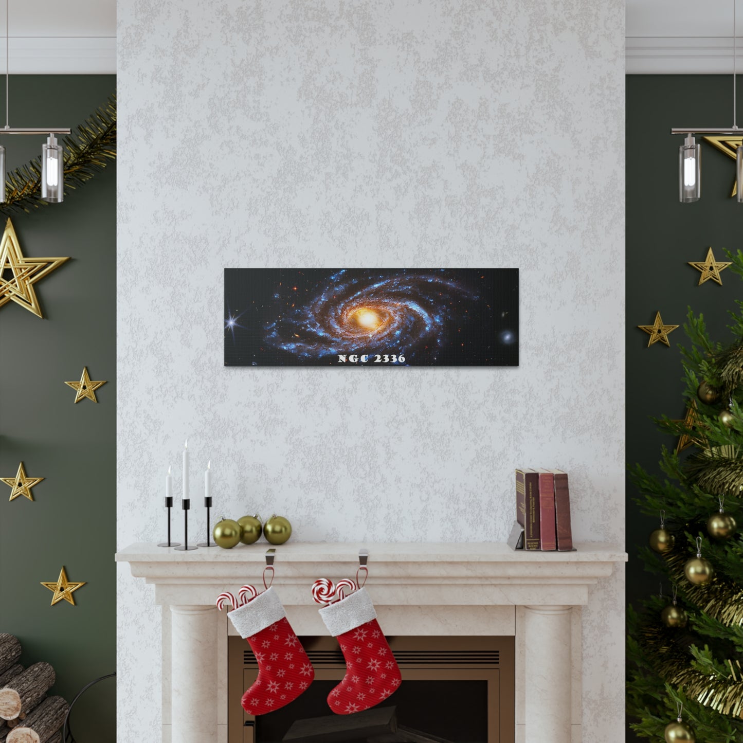 Gaze into the Galaxy: NGC2336 Cosmos Canvas Print