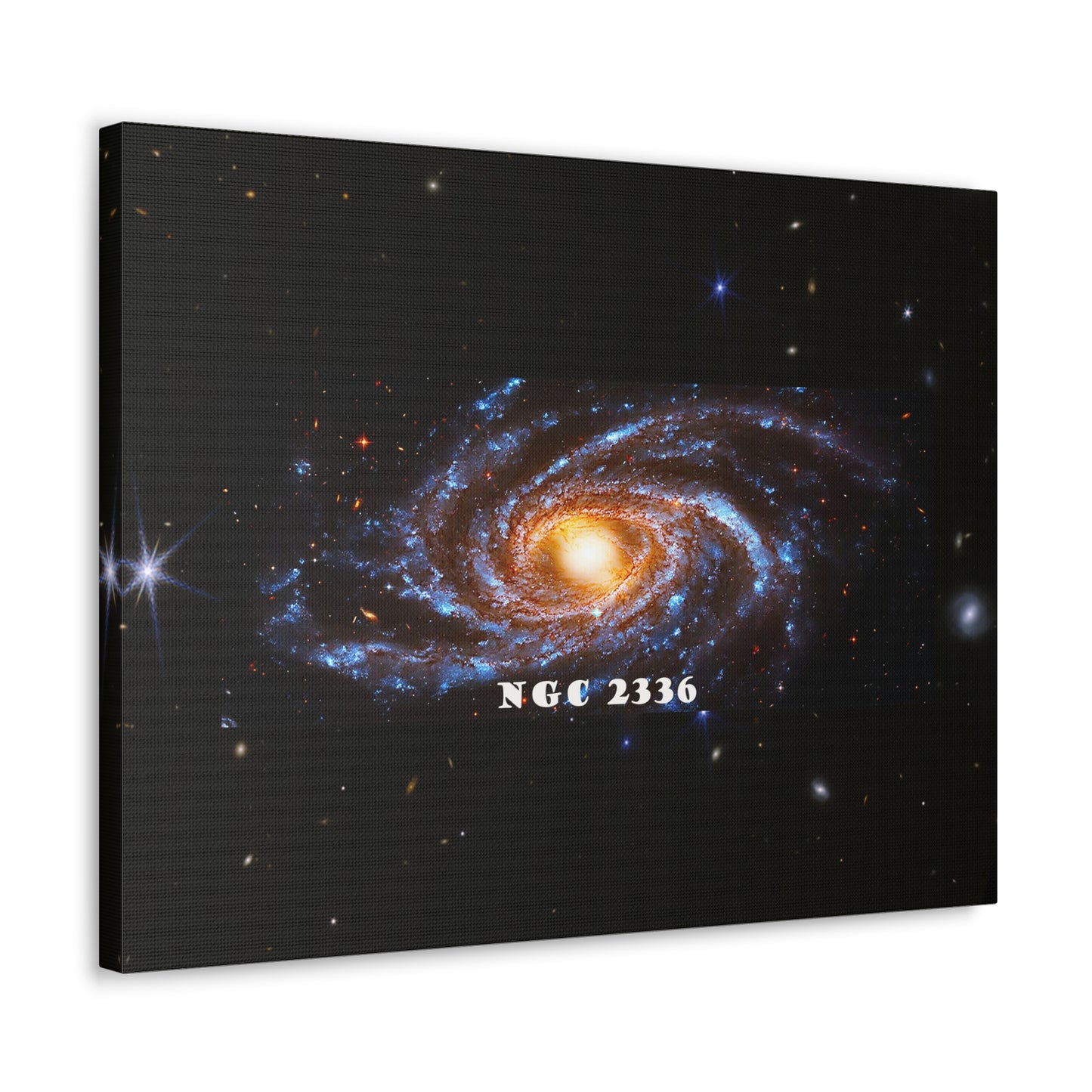 Gaze into the Galaxy: NGC2336 Cosmos Canvas Print