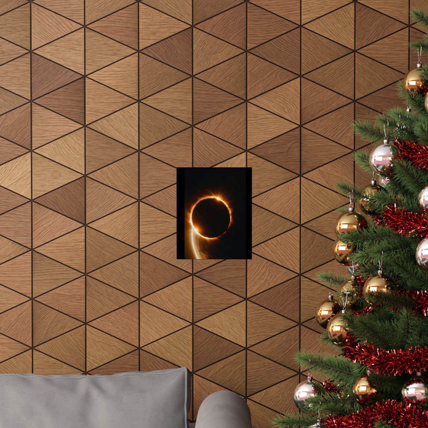 Solar Eclipse Wall Art: Captivating Beauty on Museum-Grade Paper