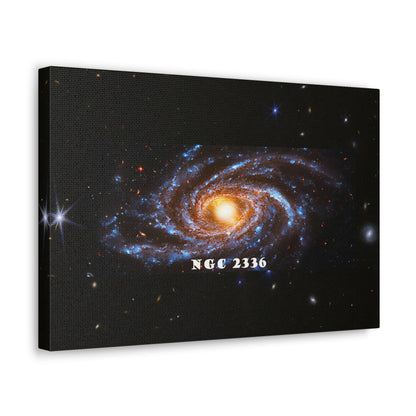 Gaze into the Galaxy: NGC2336 Cosmos Canvas Print