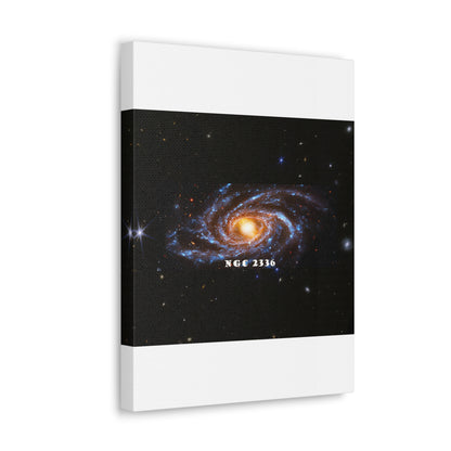 Gaze into the Galaxy: NGC2336 Cosmos Canvas Print