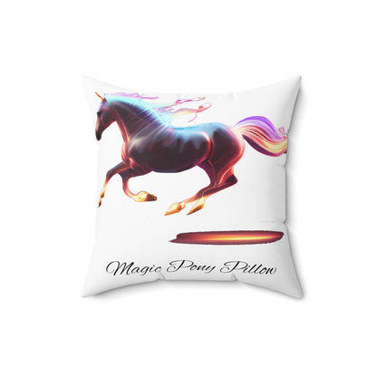 "The Magic Pony Pillow": Lily's Digital Images of Unicorns & Flying Horses