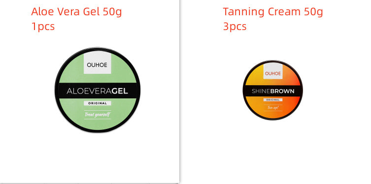 Achieve a Radiant Summer Glow:  Tanning Gel & Aloe Vera for Sun-Kissed Skin