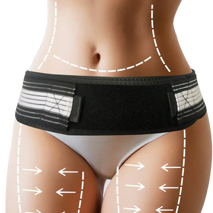 Title: Joint Hip Belt Lower Back Support - Adjustable Hip Compression SI Brace for Pain Relief