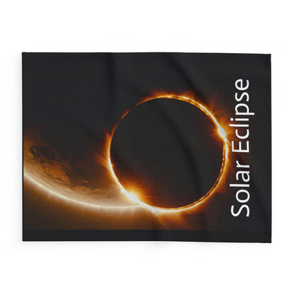 Solar Eclipse Fleece Blanket: Embrace Celestial Warmth  30" X 40" $29.99 LIMITED QUANTITY!