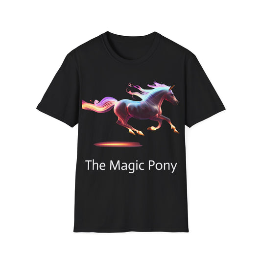 "The Magic Pony" Softstyle Tee: Comfort Meets Whimsical Style