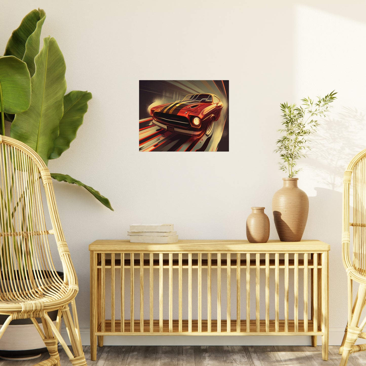 Rev Your Walls: Customizable Car Art Foam Board Prints