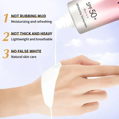 Ultimate Sun Protection: SPF 50+ Waterproof Sunscreen Lotion