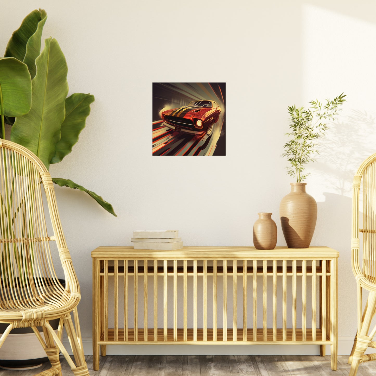 Rev Your Walls: Customizable Car Art Foam Board Prints