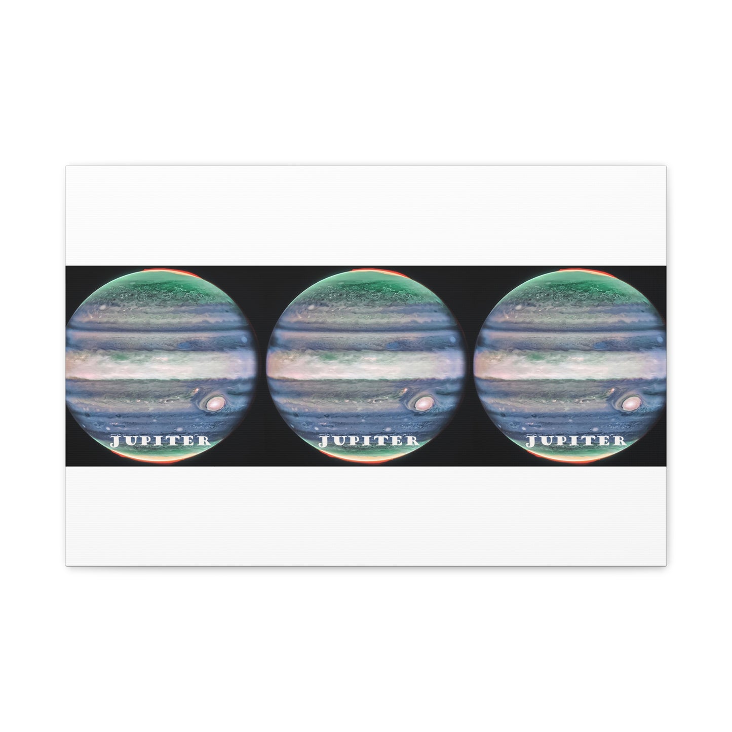 Unveiling Jupiter's Majesty: Cosmos Series Canvas Print