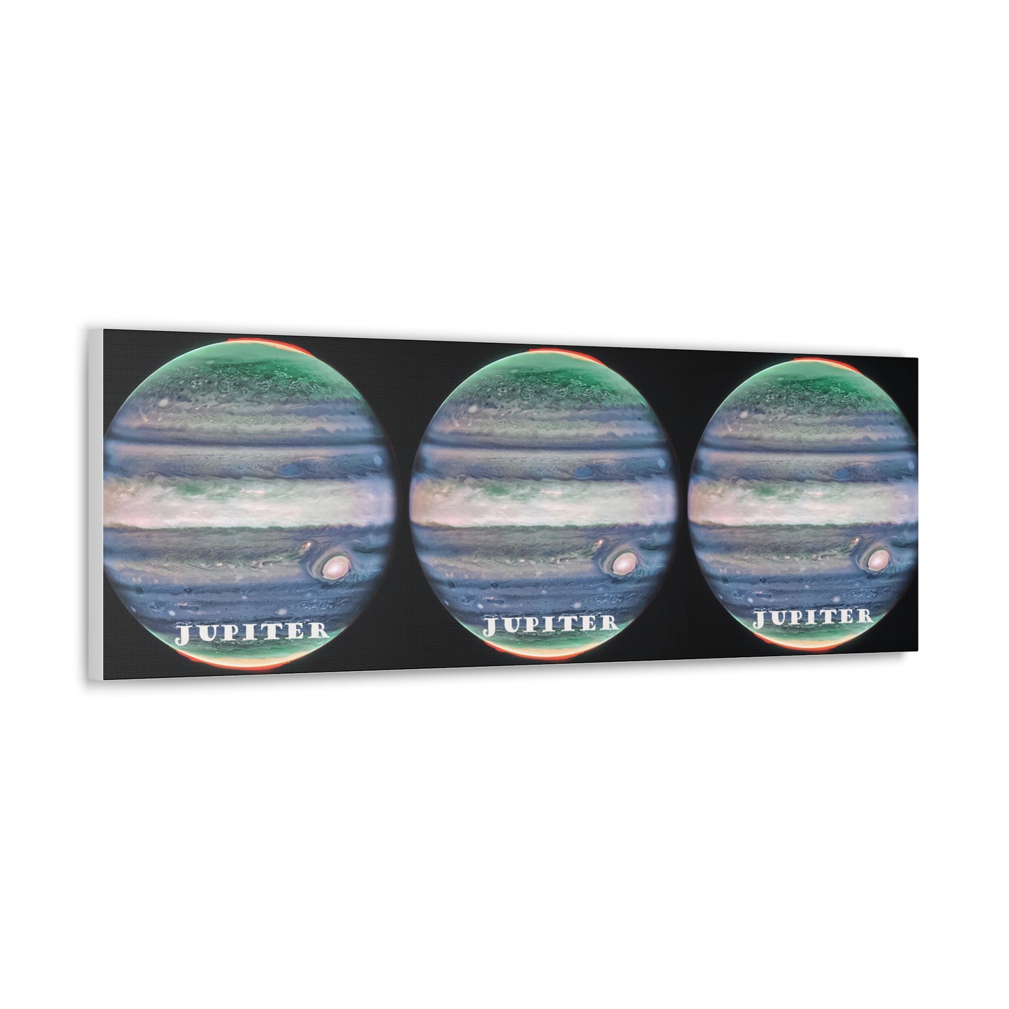 Unveiling Jupiter's Majesty: Cosmos Series Canvas Print