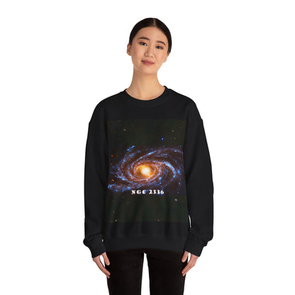 Cosmos Series 14 NGC2336-galaxy Unisex Heavy Blend™ Crewneck Sweatshirt