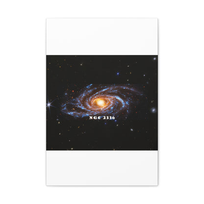 Gaze into the Galaxy: NGC2336 Cosmos Canvas Print