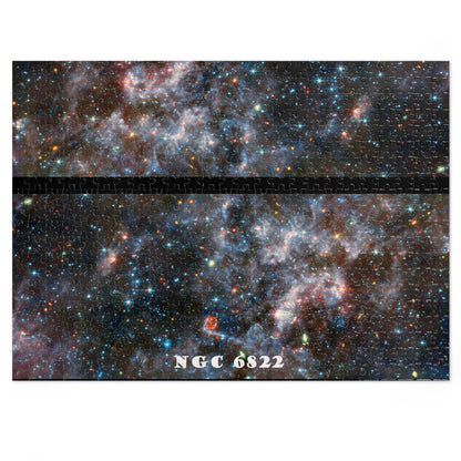 Cosmos Series 21 Thousands of Galaxies  NGC 6822 Jigsaw Puzzle ( 500,1000-Piece)