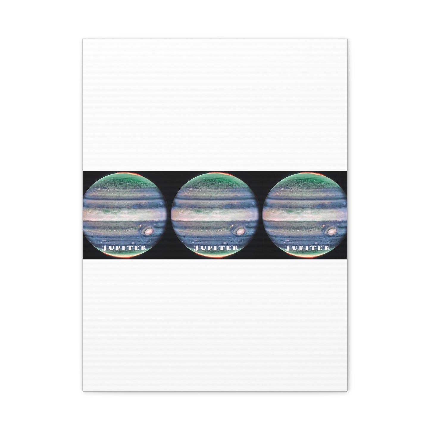 Unveiling Jupiter's Majesty: Cosmos Series Canvas Print