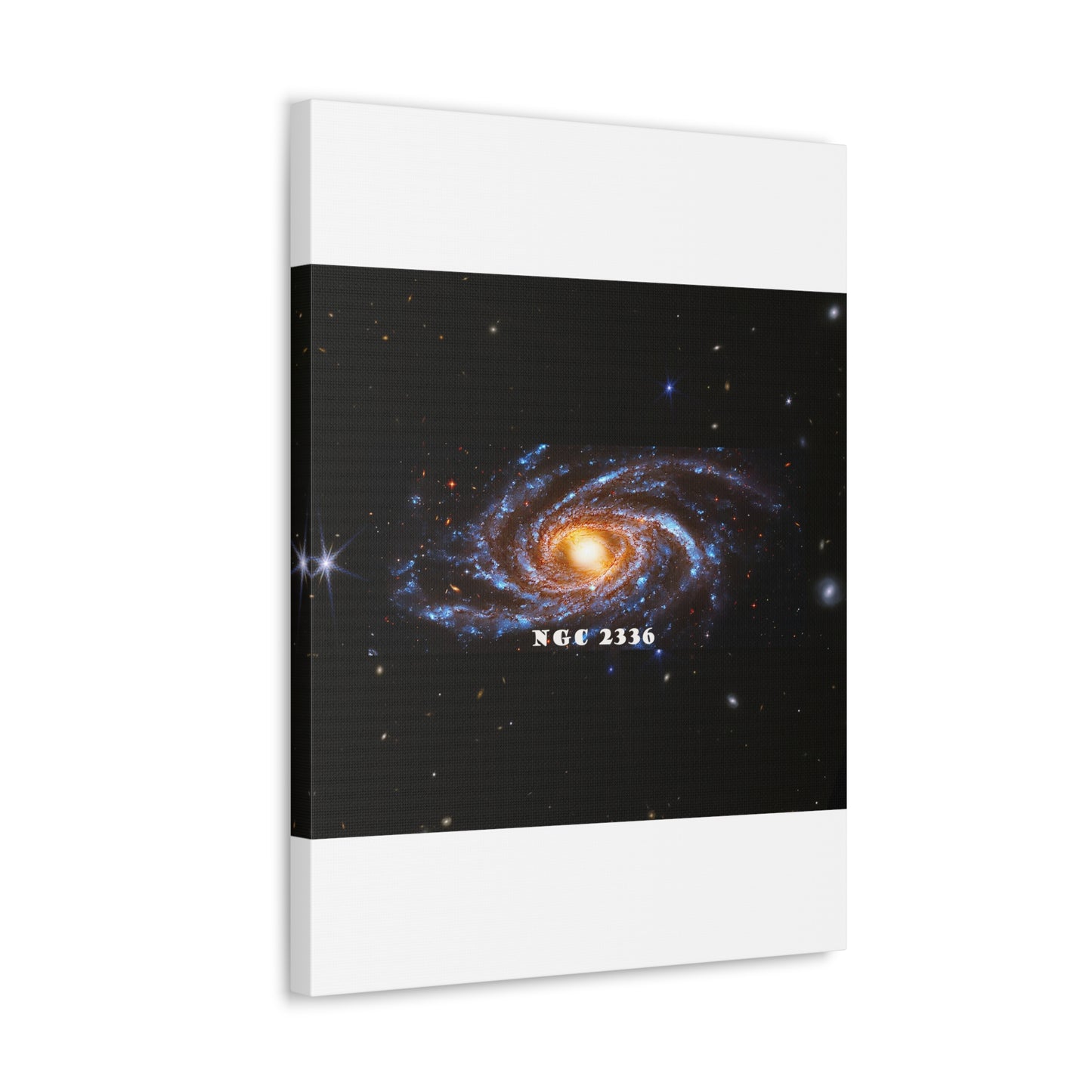 Gaze into the Galaxy: NGC2336 Cosmos Canvas Print