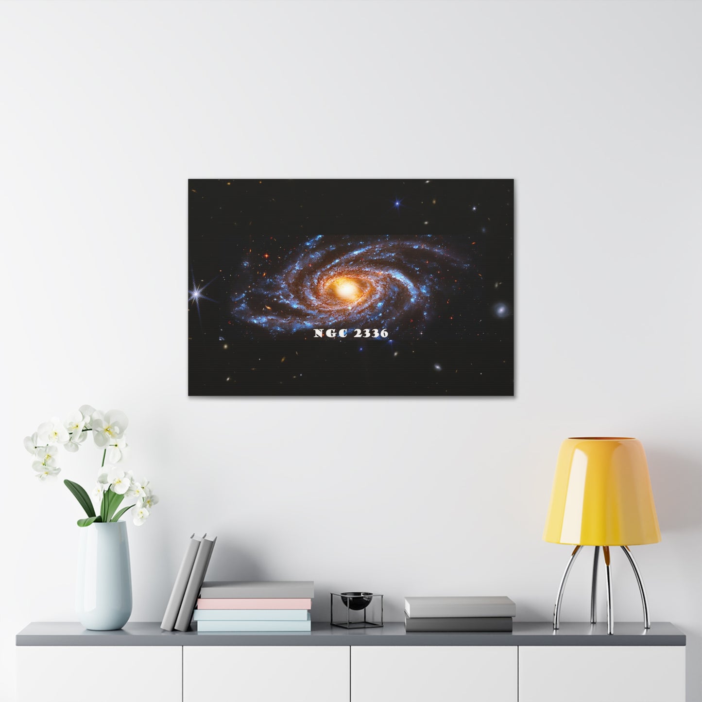 Gaze into the Galaxy: NGC2336 Cosmos Canvas Print