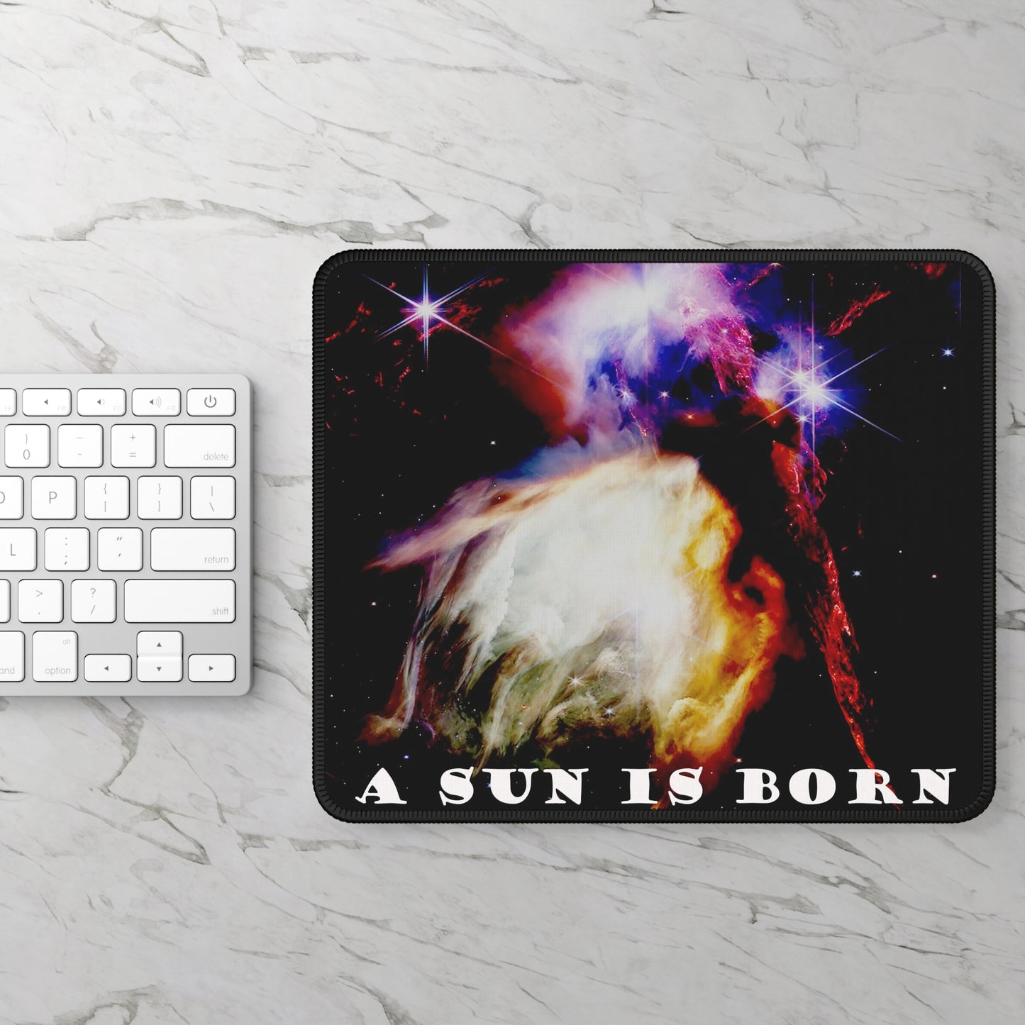 A Sun Is Born Gaming Mouse Pad: Personalized, Professional Grade