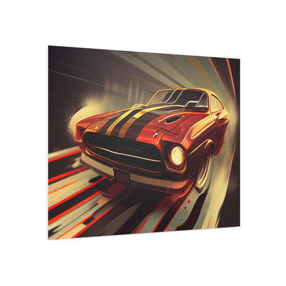 Rev Your Walls: Customizable Car Art Foam Board Prints