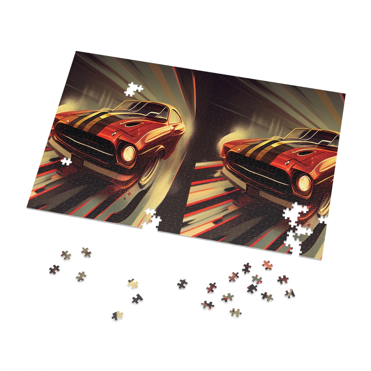 Almost Mustang '69 Jigsaw Puzzle: Classic Car Edition