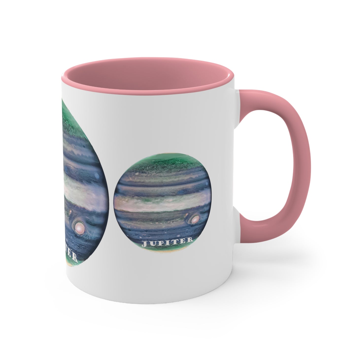 Cosmos Series 25 Jupiter: Two-Tone Coffee Mug for Bold Mornings, 11oz