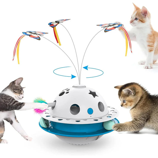 Smart Cat Toy Ball: Chase, Hunt, Play – Endless Feline Fun