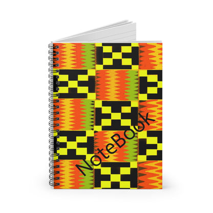 Notebooks with Style: Kente Cloth Design, Practical & Bold