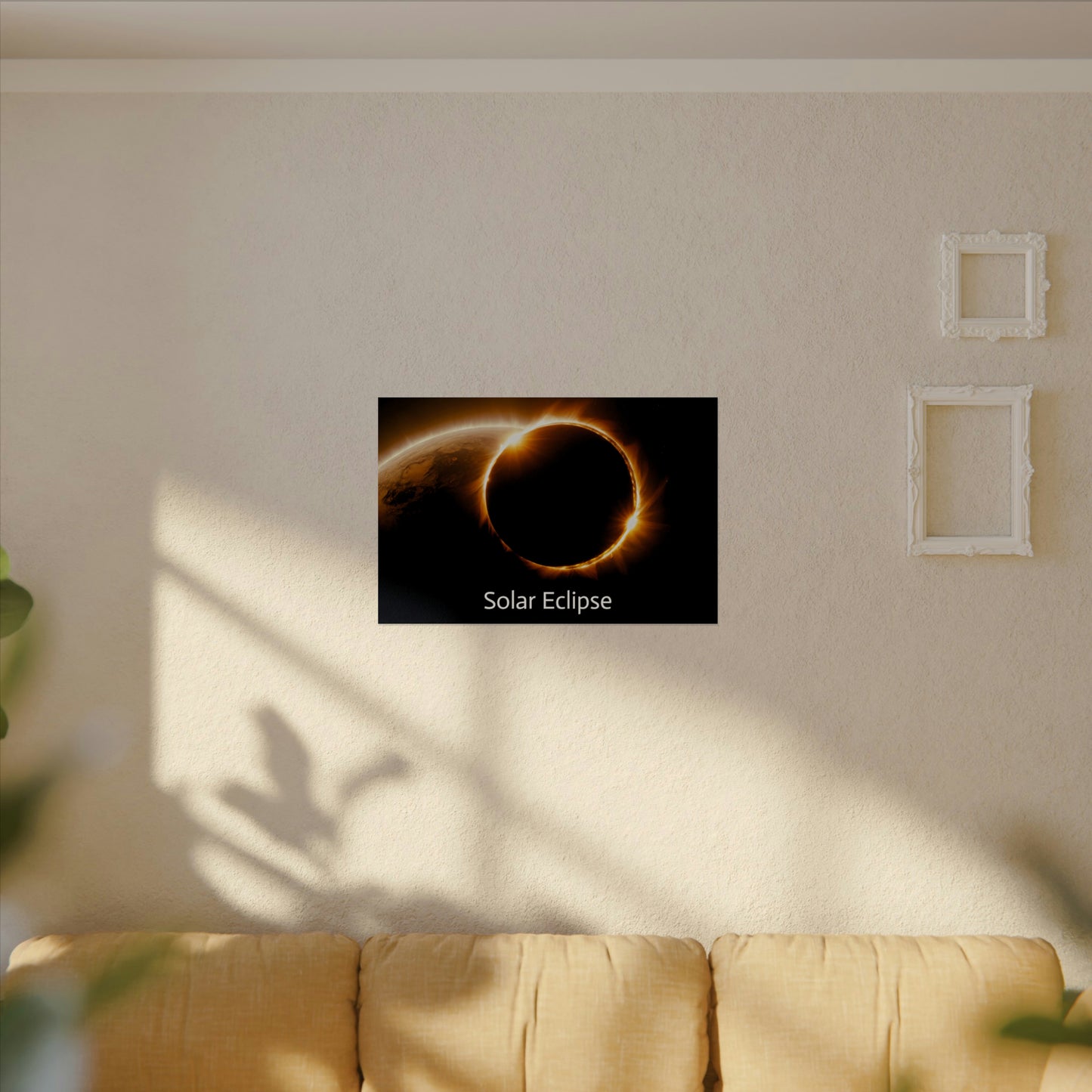 Solar Eclipse Watercolor Posters: Add Cosmic Artistry to Your Walls 54" x 36" (Horizontal) $119.99