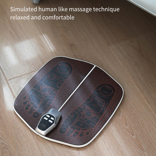 Revitalize Your Feet:  EMS Foot Massager Pad for Relaxation & Relief
