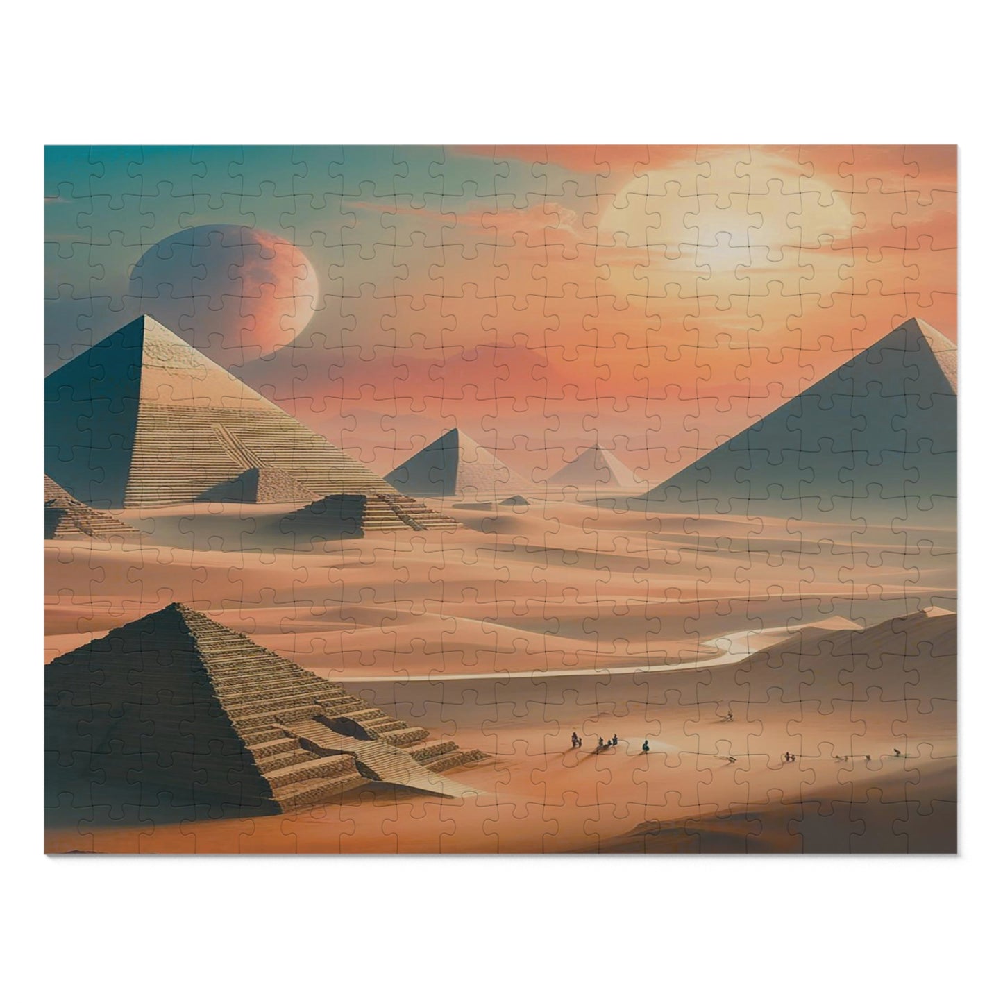 Egypt Pyramids Jigsaw Puzzle: Unveil the Mystery! ( 252, 500,1000-Piece)