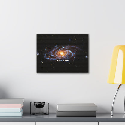 Gaze into the Galaxy: NGC2336 Cosmos Canvas Print