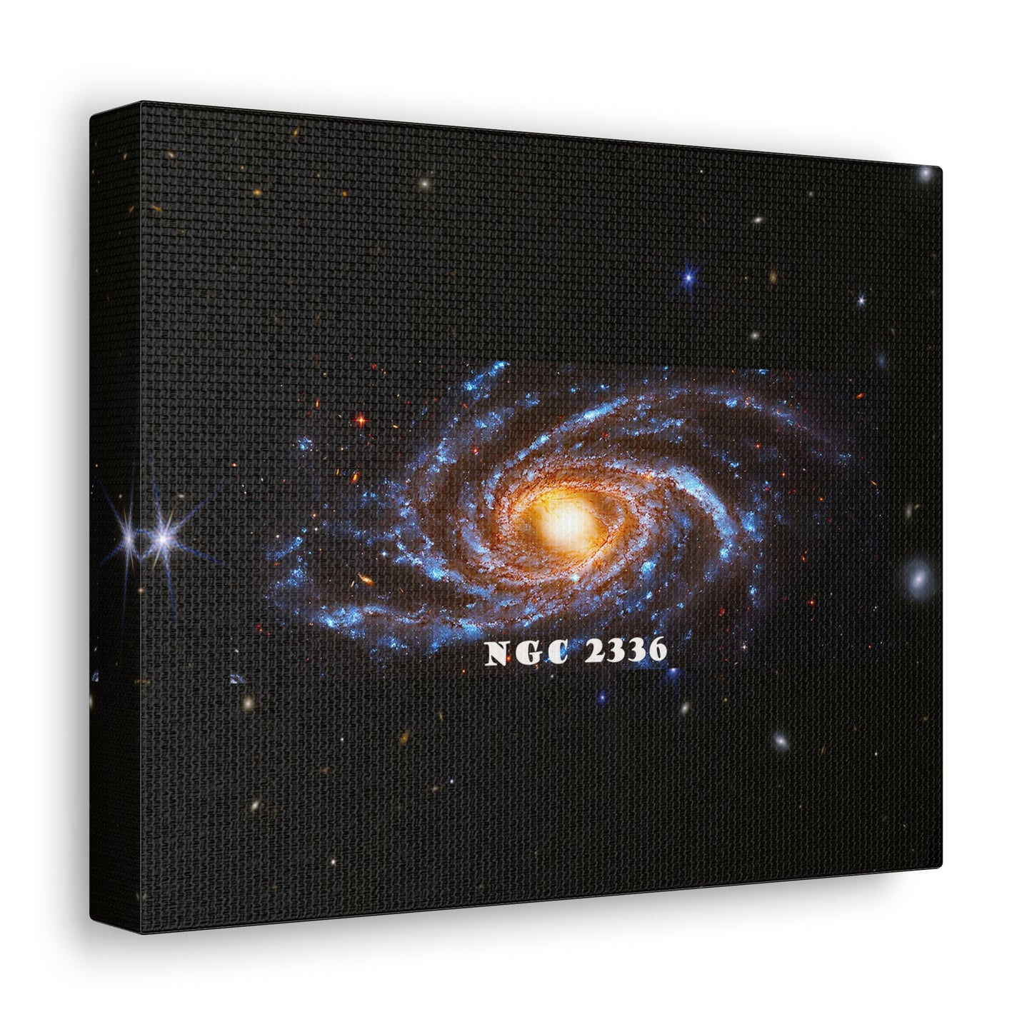 Gaze into the Galaxy: NGC2336 Cosmos Canvas Print